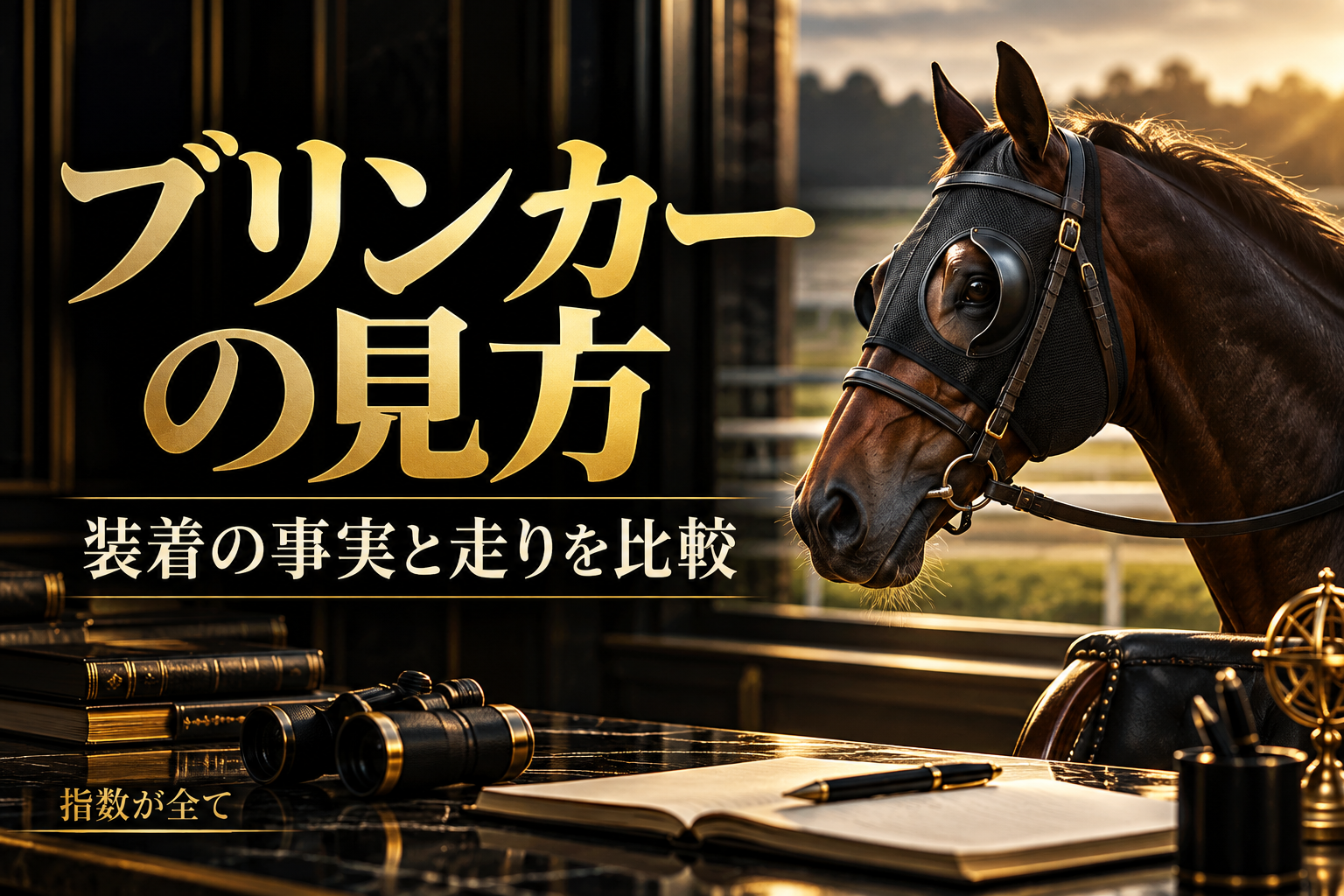 競馬のブリンカーとは？初装着・再装着・外す時の効果を走りから比較