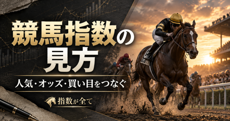 競馬指数とは？見方と穴馬予想への使い方を買い目・実例で解説