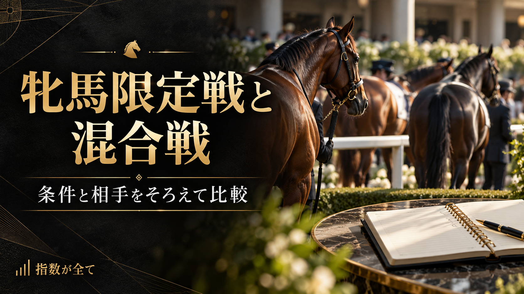 牝馬限定戦と牡牝混合戦の違い|相手・斤量・前走内容の比較手順