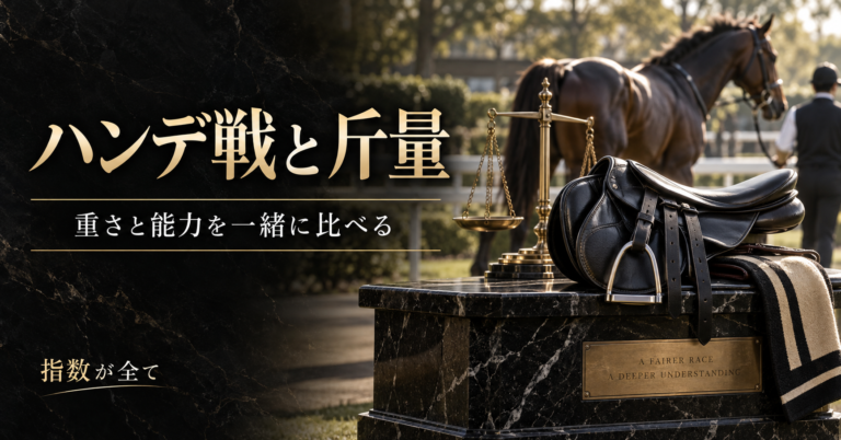 競馬のハンデ戦と斤量の見方|軽量馬・トップハンデを能力と条件で比べる